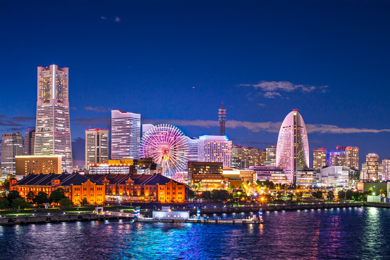 横跨横滨天际线的新缆车，景色令人难以置信