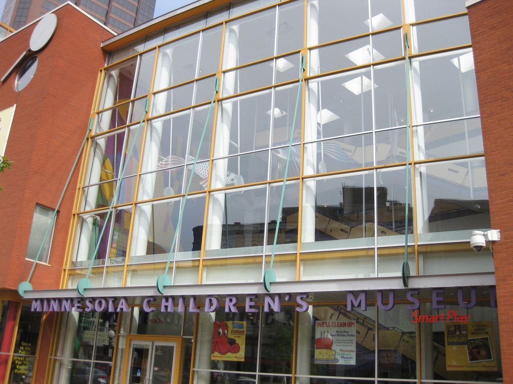 明尼苏达州圣保罗儿童博物馆的所有年龄段的乐趣