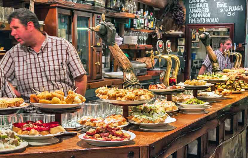 传统的西班牙美食